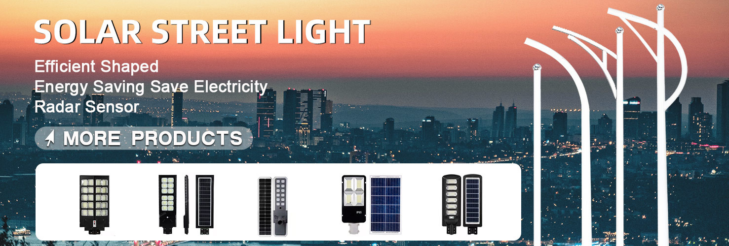 Solar Powered LED Street Lights