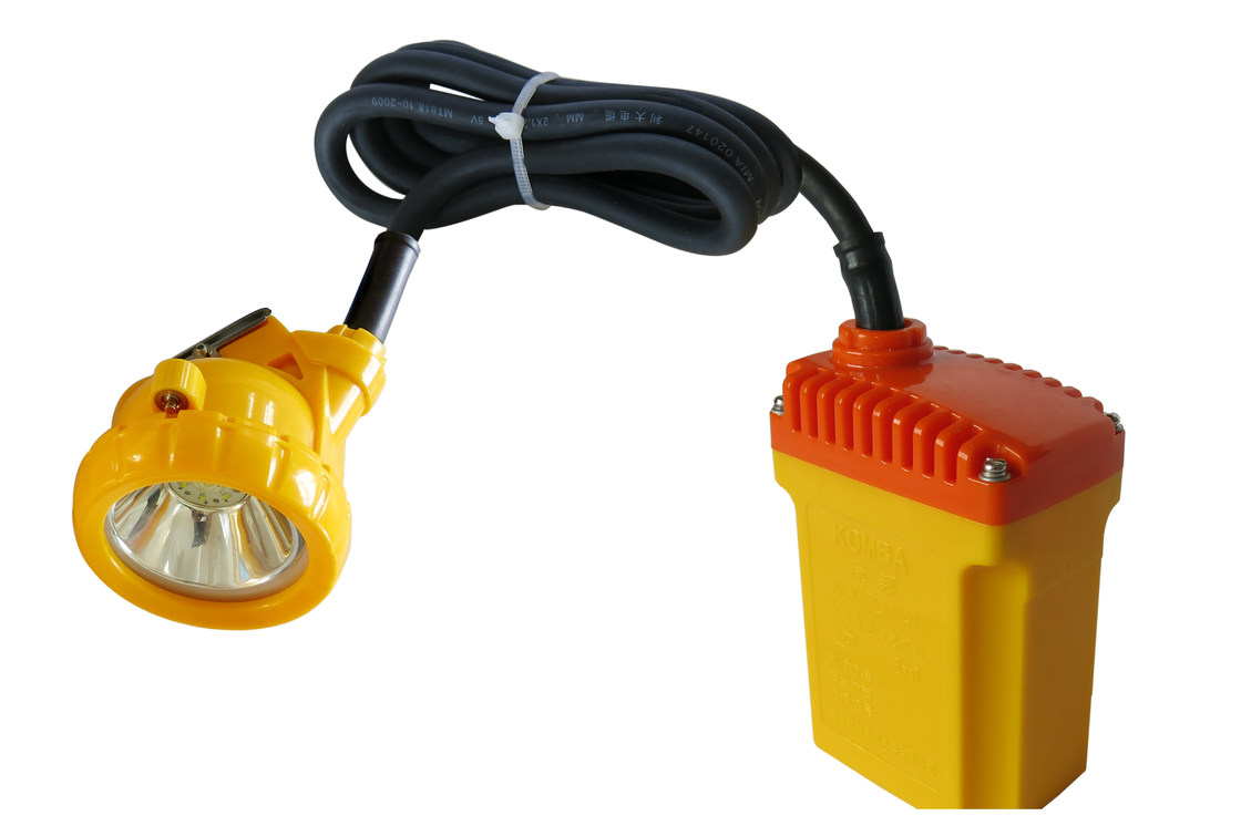 Multi Function Automatic LED Miners Light , Solid Structure Hard Hat