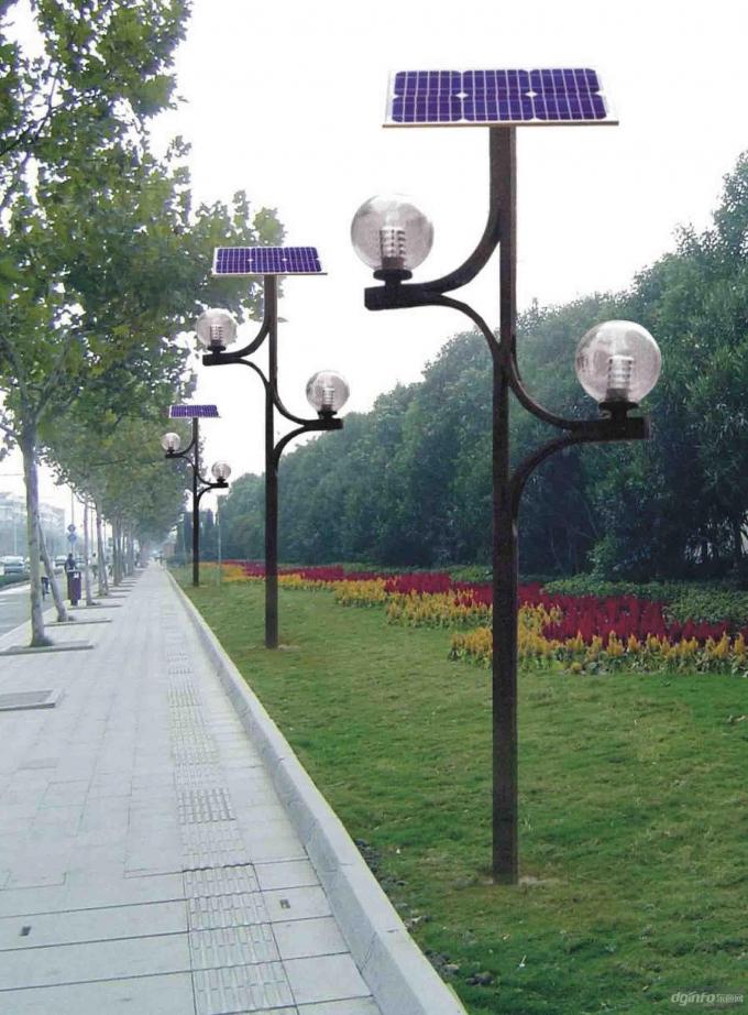 Environmentally Friendly Solar Outdoor Post Lights , Park Led Solar
