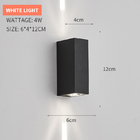 4W 14w Outdoor Waterproof LED Wall Lights 4x12x6mm  8x5.5x16.5mm