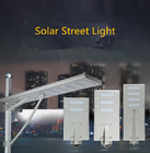 Ip67 Integrated LED Solar Street Light 250W 5 Heads 1200x300x50mm