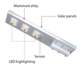 Commercial Solar Square Aluminum Street Light 4 Heads Super Bright 200W 1000x220x50mm