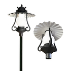 European Classical Lamp Post Garden Pole Lights Waterproof 50W