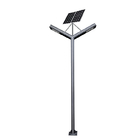 60W Courtyard Led Solar Street Lamp 60w Double Lamp Caps For Two Way Lanes