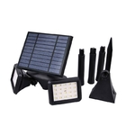 Waterproof Garden Solar Ground Flood Lights IP65 3.5W Dual Head High Brightness
