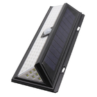 IP65 Outdoor Solar LED Wall Lights sensor Three Side Luminous Wide Irradiation