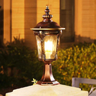 60W Led Imitation Copper Solar Garden Lights Lanterns Outdoor Yard