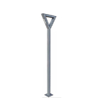 Aluminum Courtyard Lamp, Lamp Cap Shape Can Be Designed Into Different Styles, With Bilateral Luminescence