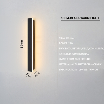 30w 38w 45w 60w 70w Outdoor Waterproof LED Wall Lights For Bedroom