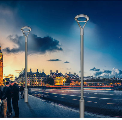 El jardín al aire libre poste del pilar LED enciende Ip65 los 550x550x540MM 4.55KG