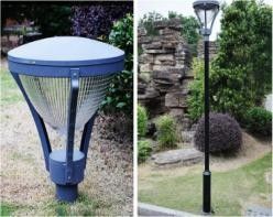 Fabricante al aire libre de las luces de poste del jardín de E27 LED 450mmx580m m IP65