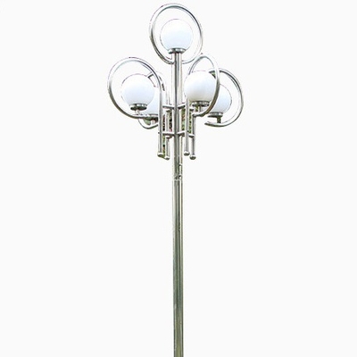 100w 150w 200W Outdoor Garden Pole Light Sphere Round 5 Lamp Caps