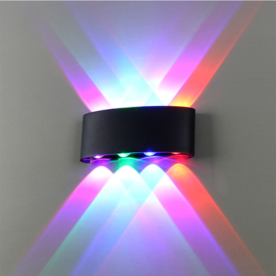 Colored Dimmable Led Wall Lights Ip65 Bidirectional Light Source 220x50x80mm