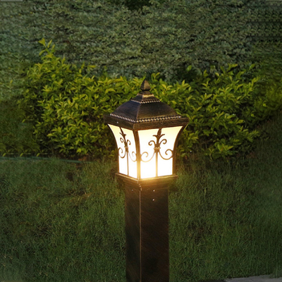Imitation Copper Lawn Lamp Can Be Made Into Municipal Electricity Or Solar Energy, Which Is Very Luxurious